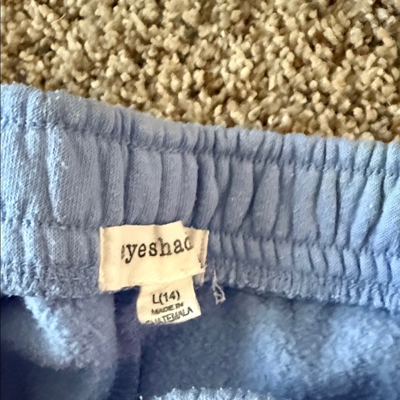 Eyeshadow Kids Light Blue Cargo Shorts - Picture 3 of 3